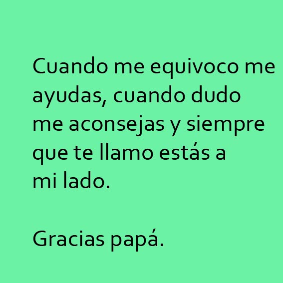 75 Frases para el Día del Padre - Dedicatorias Cortas y 